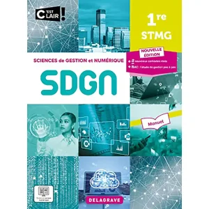 SCIENCES DE GESTION ET NUMERIQUE 1RE STMG 2023