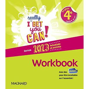 I REALLY BET YOU CAN! ANGLAIS 4° 2023 WORK BOOK