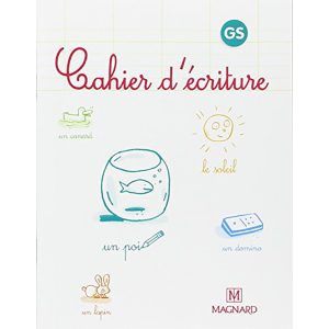 CAHIER D'ECRITURE GS