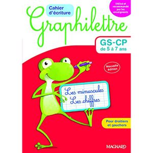 CAHIER D'ECRITURE GRAPHILETTRE GS-CP N.E