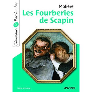 LES FOURBERIES DE SCAPIN CLASSIQUE PATRIMOINE