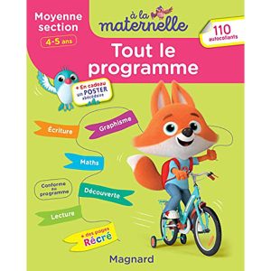 A LA  MATERNELLE TOUT LE PROGRAMME 4-5 ANS MS
