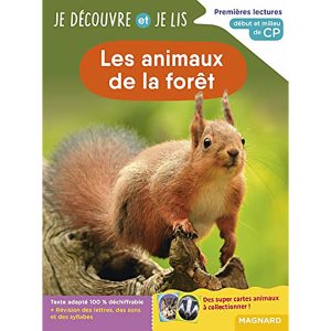 JE DECOUVRE ET JE LIS CP - LAS ANIMAUX DE LA FORET