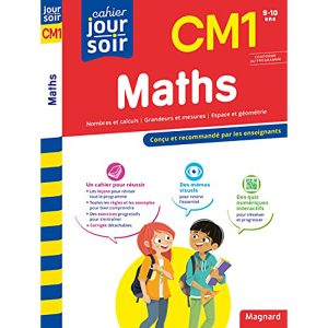 CAHIER JOUR SOIR MATHS CM1 EDT.2023