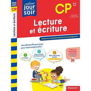 CAHIER JOUR SOIR LECTURE ET ECRITURE CP EDT.2023