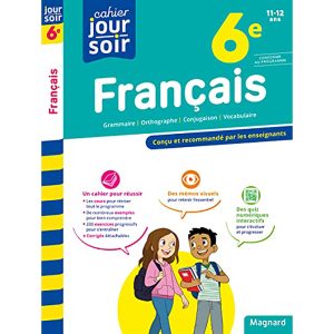 CAHIER JOUR/SOIR FRANCAIS 6° 11-12 ANS 2023