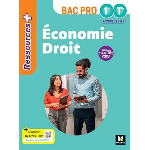 ECONOMIE DROIT 1ER TERM BAC PRO RECOURCES