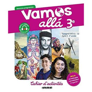 VAMOS ALLA  3EME A1 ESPAGNOL CAHIER D'ACTIVITES LV2