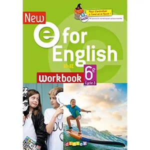 NEW E FOR ENGLISH 6° WORKBOOK