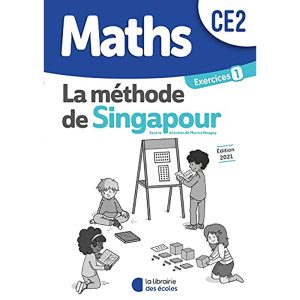 MATHS CE2 SINGAPOUR CAHIER D'EXERCICES N°1 N.E 2021