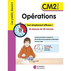 LES PETITS DEVOIRS OPERATIONS CM2 EDT.2023