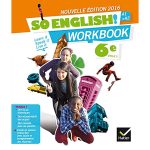 SO ENGLISH 6°  WORK BOOK 2017
