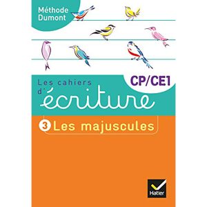 LES CAHIERS D'ECRITURE CP-CE1 COLL DUMONT MAJUSCUL 3