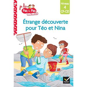 JE LIS PAS A PAS : ETRANGE DECOUVERTE POUR TEO ET NIN