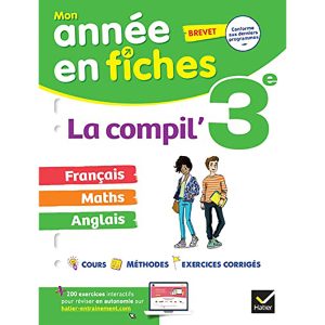 MON ANNEE EN FICHES 3° LA COMPIL