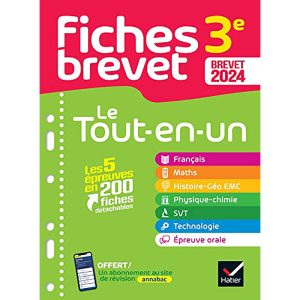 FICHES BREVET LE TOUT EN UN 3EME 2024