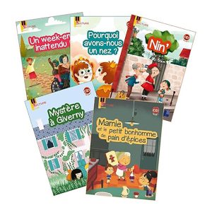 LECTURE PIANO CE1 PACK DES 5 ALBUMS: MAMIE+- MYSTERE.