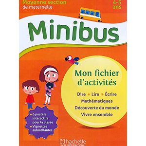 MINIBUS MON FICHIER D'ACTIVITES M.S 4-5 ANS