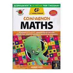 COMPAGNON MATHS CP FICHIER 1+2 MAROC