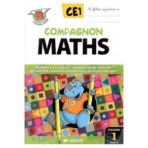 COMPAGNON MATHS CE1 FICHIER 1+2 MAROC