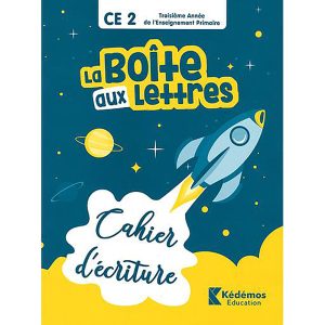 LA BOITES AUX LETTRES CE2 CAHIER D'ECRITURE