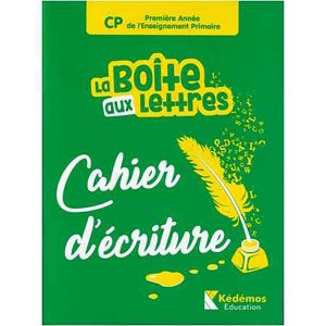 LA BOITES AUX LETTRES CP CAHIER D'ECRITURE