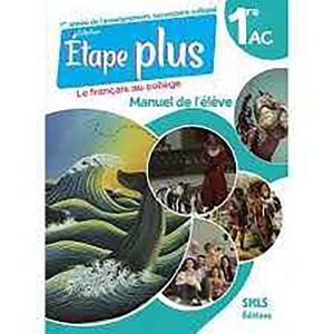 ETAPE PLUS LE FRANCIAS AU COLLEGE 1AC MANUEL