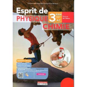 ESPRIT DE PHYSIQUE CHIMIE 3 ANNEE COLLEGE