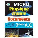MICRO PHYSIQUE CHIMIE DOCUMENTS 3AC