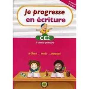 JE PROGRESSE EN ECRITURE CE2