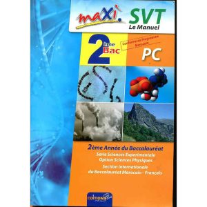 MAXI SVT 2EME BAC S.PC MANUEL