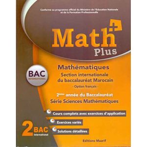 MATHS PLUS 2 BAC SC-MATH BIOF