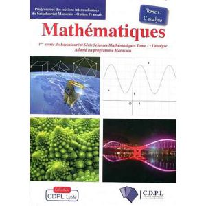MATHS 1ER BAC S.MATHS PACK TOME 1+2  CDPL