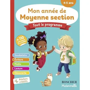 MON ANNEE DE MOYENNE SECTION 4-5 ANS - +110 AUTOCOLLA