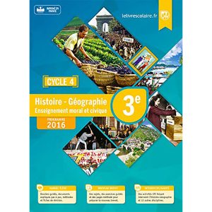 HISTOIRE GEOGRAPHIE EMC 3EME MANUEL  2016