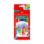 Boîte de 12 Crayons de couleur Faber-Castell Triangulaires