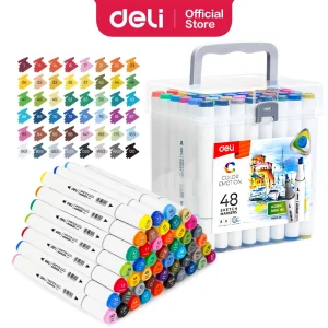 Sketch Markers - Deli - 48pcs