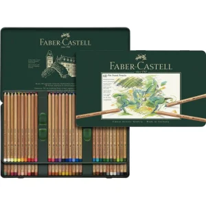Crayon Pitt Pastel boîte métal de 60 pièces