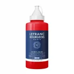 Lb Acrylique Fine 750ml Bouteille Rouge Vermillon