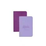 2 Blocs-Notes Souples – Violets & Iris