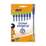 Pack de 8 Stylos bille Cristal Original – Bleu