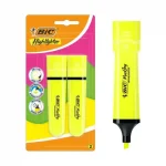 Pack de 2 Surligneurs Marking Flat – Jaune Fluo