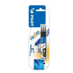 Lot de 3 Recharges Frixion 0,7 mm effaçables pour stylo roller – Noir