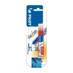 Lot de 3 Recharges Frixion 0,7 mm effaçables pour stylo roller – Rouge