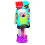 Pot de 12 crayons de couleur