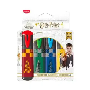 Pochette de 4 surligneurs – Harry Potter