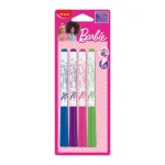 Lot de 4 feutres effaçables Barbie