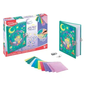 Coffret Secret Mosaics – Journal secret à décorer