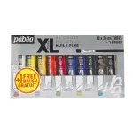 Set de Peinture à huile fine XL – 10 tubes de 20 ml et 1 pinceau