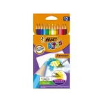 Pack de 12 Crayons de Couleurs Aquarellables – Aquacouleur